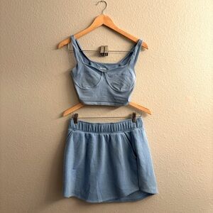 Women’s 2 Piece Target Skirt and Tank Set size S/M